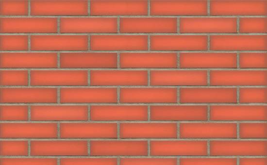 Клинкерная фасадная плитка KING KLINKER Dream House Рубиновое пламя (19) гладкая RF10, 250*65*10 мм
