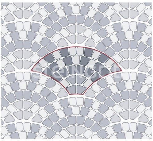 Классика круговая "Grafito Scuro", Steingot